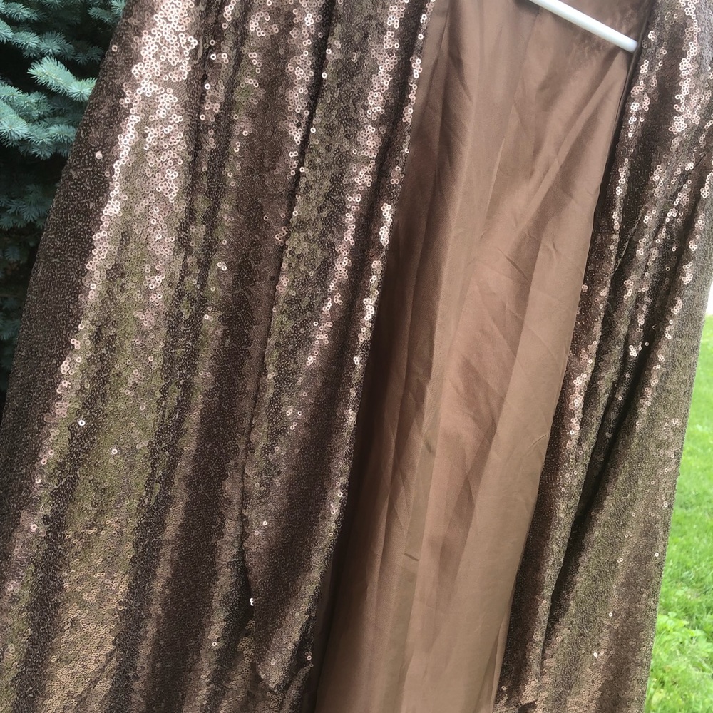 Brown sequin jacket - Picture 5 of 5